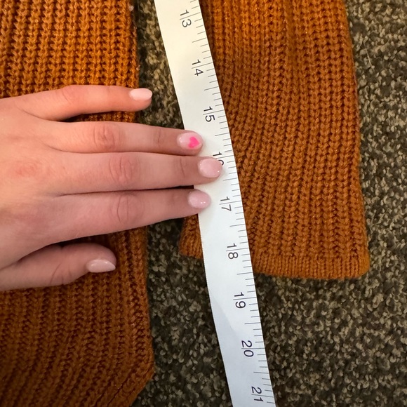 MERONA KNIT SPARKLY COPPER SWEATER - Picture 7 of 14